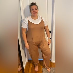 Camel Jumpsuit
